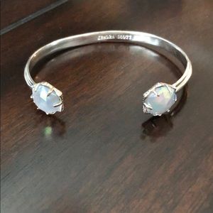 Kendra Scott silver and grey bracelet